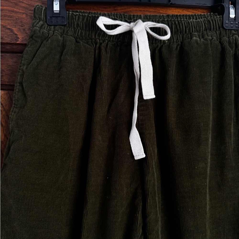 Indigo Luna Livia Cord Trousers Forest Size Small - Picture 6 of 7